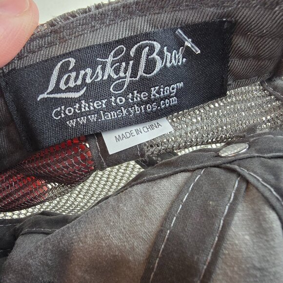 Beale Street Memphis Trucker Hat Gray Embroidered Guitar Cap Adjustable Blues - Picture 8 of 8